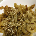 mii9171's cooksnap of when they made れんこんとちくわのきんぴら.
