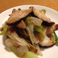 あづうさ's cooksnap of when they made しいたけとネギの醤油炒め.