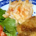 三人の天使ママ☆'s cooksnap of when they made 柿と大根のサラダ.