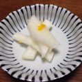 ume18's cooksnap of when they made ジップロックで簡単！柚子大根.