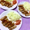 ふたごゆき's cooksnap of when they made 肉巻き.