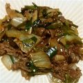 きょんこんちゃん's cooksnap of when they made 牛肉とニラのｵｲｽﾀｰ炒め。.