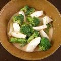 yo-ちゃん's cooksnap of when they made イカとブロッコリーのオーロラソース炒め.