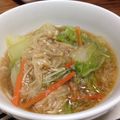 takabon's cooksnap of when they made カニ缶と白菜の中華味.