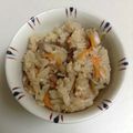 ケロケロ蛙's cooksnap of when they made ＊簡単で美味しい＊鶏ごぼう飯＊.