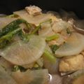 さとろー's cooksnap of when they made カブと油揚げの煮物.