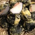liarra's cooksnap of when they made 海苔巻き里芋天ぷら.