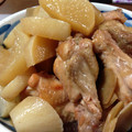 kumiworld's cooksnap of when they made 鶏と大根の煮もの.