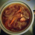 城太郎's cooksnap of when they made 簡単なのに煮込み風☆オニオンスープ.