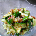 ケロらぶ's cooksnap of when they made さっぱり夏のきゅうりの梅あえ.