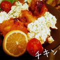 田尾ちゃん's cooksnap of when they made 揚げないチキン南蛮＊.