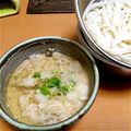 ﾏﾕｺｺ's cooksnap of when they made 豆乳ピリ辛うどんつけ麺.