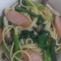 tamago大好き's cooksnap of when they made たっぷり小松菜の簡単和風スパゲティ♪.