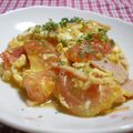 にゃぁくん's cooksnap of when they made とろんとろん☆なトマトと卵とじ丼♪.