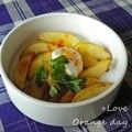 オレンジデイ's cooksnap of when they made かんたんカフェめし＊スイートチリポテト◇◇.