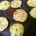ノビル's cooksnap of when they made 離乳食☆後期　おからとピーマンのお焼き.