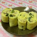 赤い電話's cooksnap of when they made 簡単！お弁当に！ニラしめじ玉子焼き☆.
