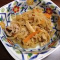 shikinagi's cooksnap of when they made 豚肉と切り干し大根の煮物.