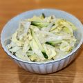 かなりんココりん's cooksnap of when they made キャベツと大根と胡瓜の胡麻風味サラダ.