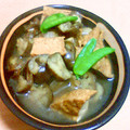 yuqino's cooksnap of when they made 茄子と厚揚げの煮物.