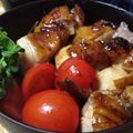 あんべみ's cooksnap of when they made てりやきチキンどんぶり弁当.