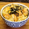 ちべターリー's cooksnap of when they made 余った唐揚げで!!リメイク親子丼♪.