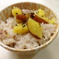 ななぶちこ's cooksnap of when they made さつまいもご飯(^-^)雑穀米入り.