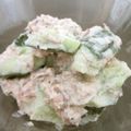 PARNELL's cooksnap of when they made キュウリの鯖缶和え.