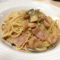 ちゃあああああ's cooksnap of when they made いろいろキノコとベーコンの和風パスタ.