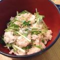 nakamucchi's cooksnap of when they made 朝ごはんに☆水菜ちりめんごはん.