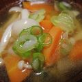 Go Blue!'s cooksnap of when they made 餃子のタネが余ったら☆中華風おすまし.