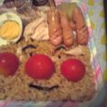 ａｋｉｔｔｙ's cooksnap of when they made ★キャラ弁　あんぱんまん号＆食パンマン★.