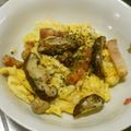 meff's cooksnap of when they made 茸のスクランブルエッグ・マスタード風味♪.