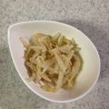 クロクロクローバー's cooksnap of when they made もやしナムル.