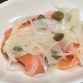 ババババブ's cooksnap of when they made スモークサーモンのマリネサラダ.