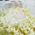 kuikomi's cooksnap of when they made 温泉卵の❀キャベぽん❀サラダ.