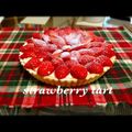 Sweetsuki's cooksnap of when they made さっぱりクリームの苺のアーモンドタルト.