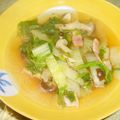 もりいぞう's cooksnap of when they made 白菜とベーコンのスープ.