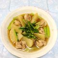 assamT♪'s cooksnap of when they made 鶏とカブの煮物.