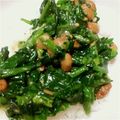 みこみこぽんぽん's cooksnap of when they made 簡単！ ほうれん草納豆.