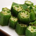 shinyui's cooksnap of when they made 簡単オクラチップス.