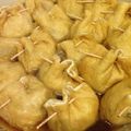 ほにゃ一朗's cooksnap of when they made 鶏と糸コンのじゅわ～っと巾着煮.