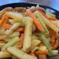 まおち☆'s cooksnap of when they made じゃがいものきんぴら【柏市学校給食】.