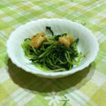 ポピッコ's cooksnap of when they made ♪水菜と油揚げのおひたし♪.
