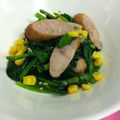 けんころざうるす's cooksnap of when they made ✿ほうれん草とコーンの塩麹バター炒め✿.