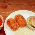 えーぴぃ's cooksnap of when they made カルボナーラ風コロッケ.