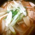 akiguma's cooksnap of when they made あったか！豚汁鍋仕立て.