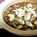 まっこ☆'s cooksnap of when they made 野菜たっぷり土鍋で煮込み肉うどん☆.