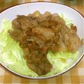 ssgw's cooksnap of when they made 胃にやさしい　爽やかレモンの塩だれ豚丼.