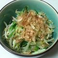 ☆こまっと☆'s cooksnap of when they made 水菜・モヤシのおかかポン酢.